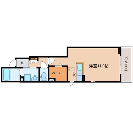 静岡駅 バス10分  下島北下車：停歩6分 1階の物件間取画像